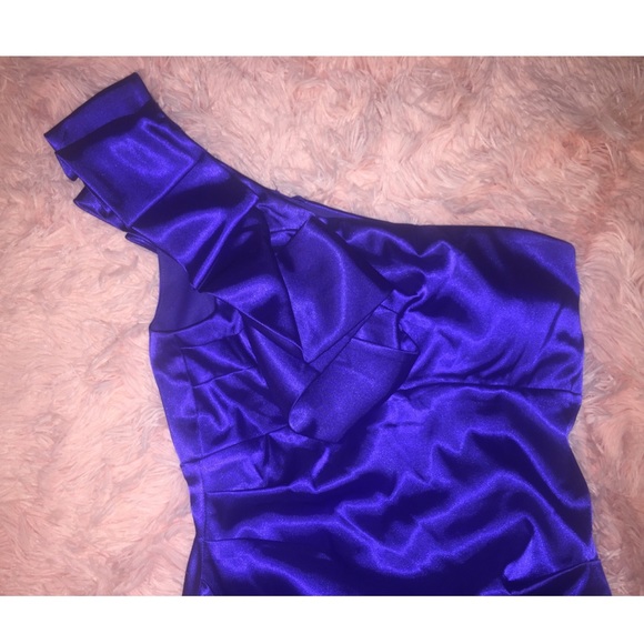 Satin Semi-formal Dress by B Darlin - Picture 3 of 3
